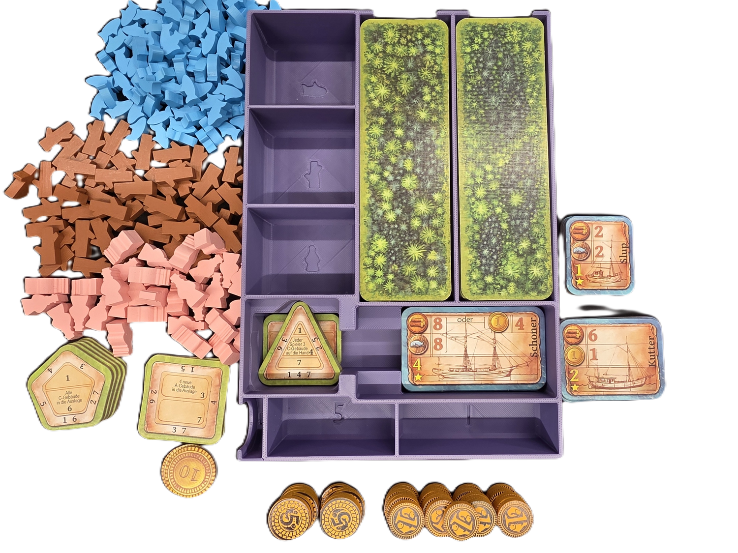 Nusfjord Big Box Board Game Insert