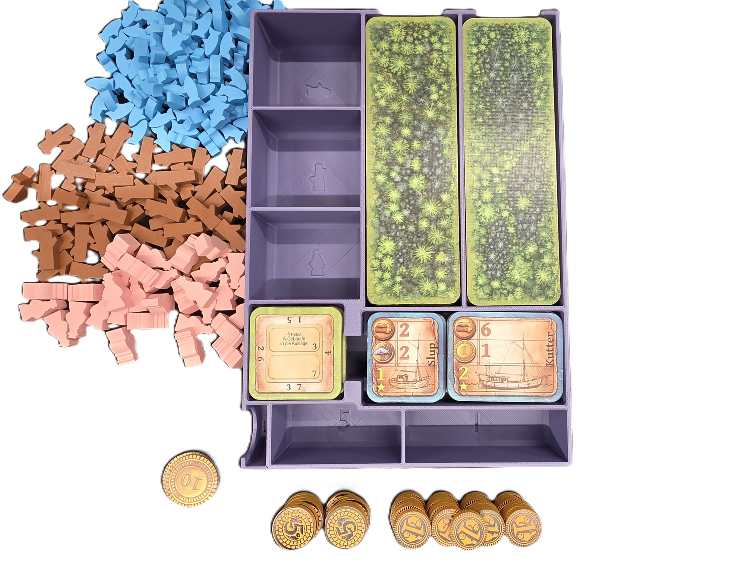 Nusfjord Big Box Board Game Insert