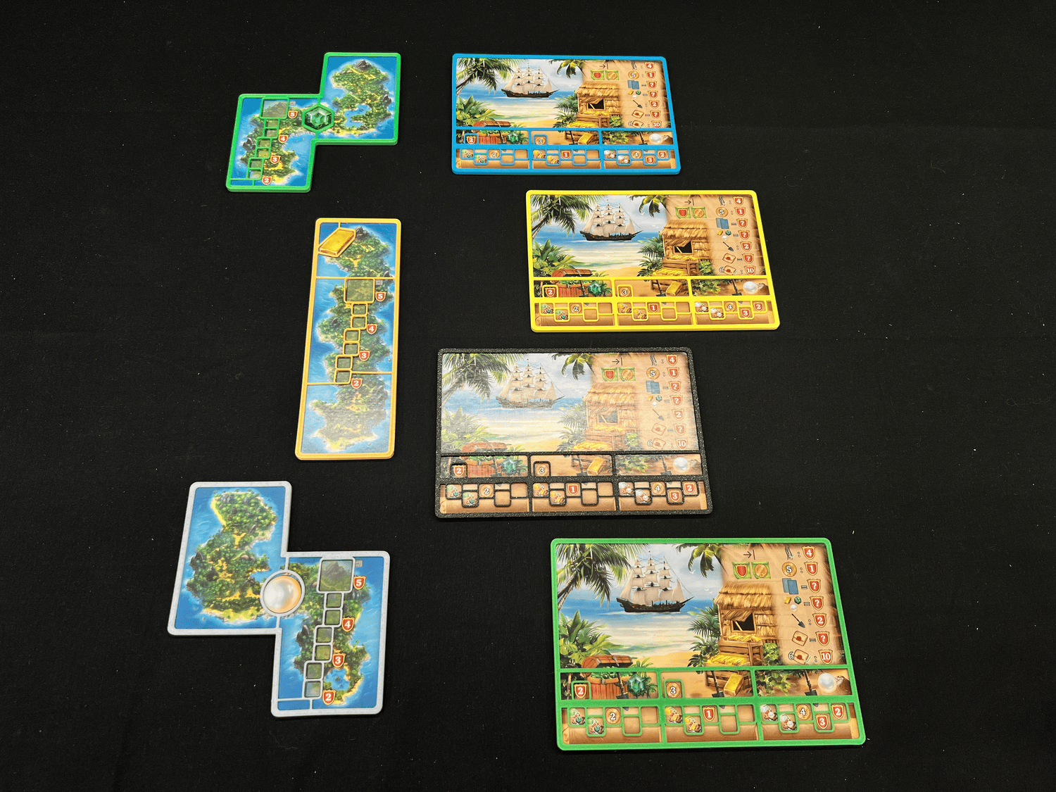 Pirates of Maracaibo Board Game Overlays – 3D Printed Upgrade