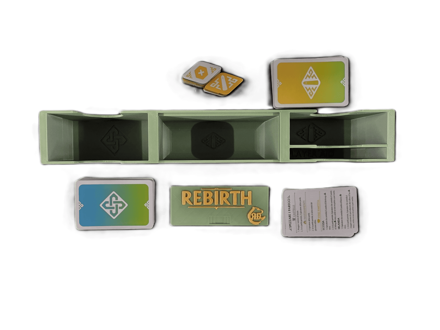 Rebirth Retail Edition Insert - STL Files 3D Printable Organizer