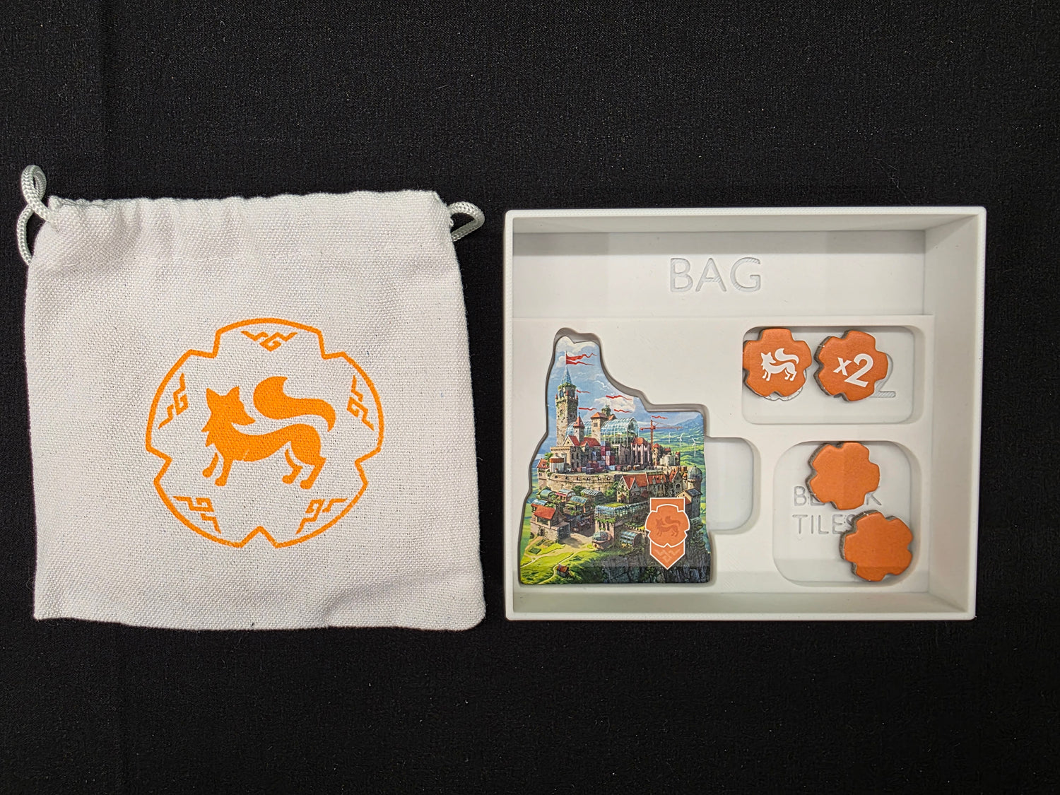 Rebirth 3D-Printed Game Organizer - STL Files to 3d print your insert