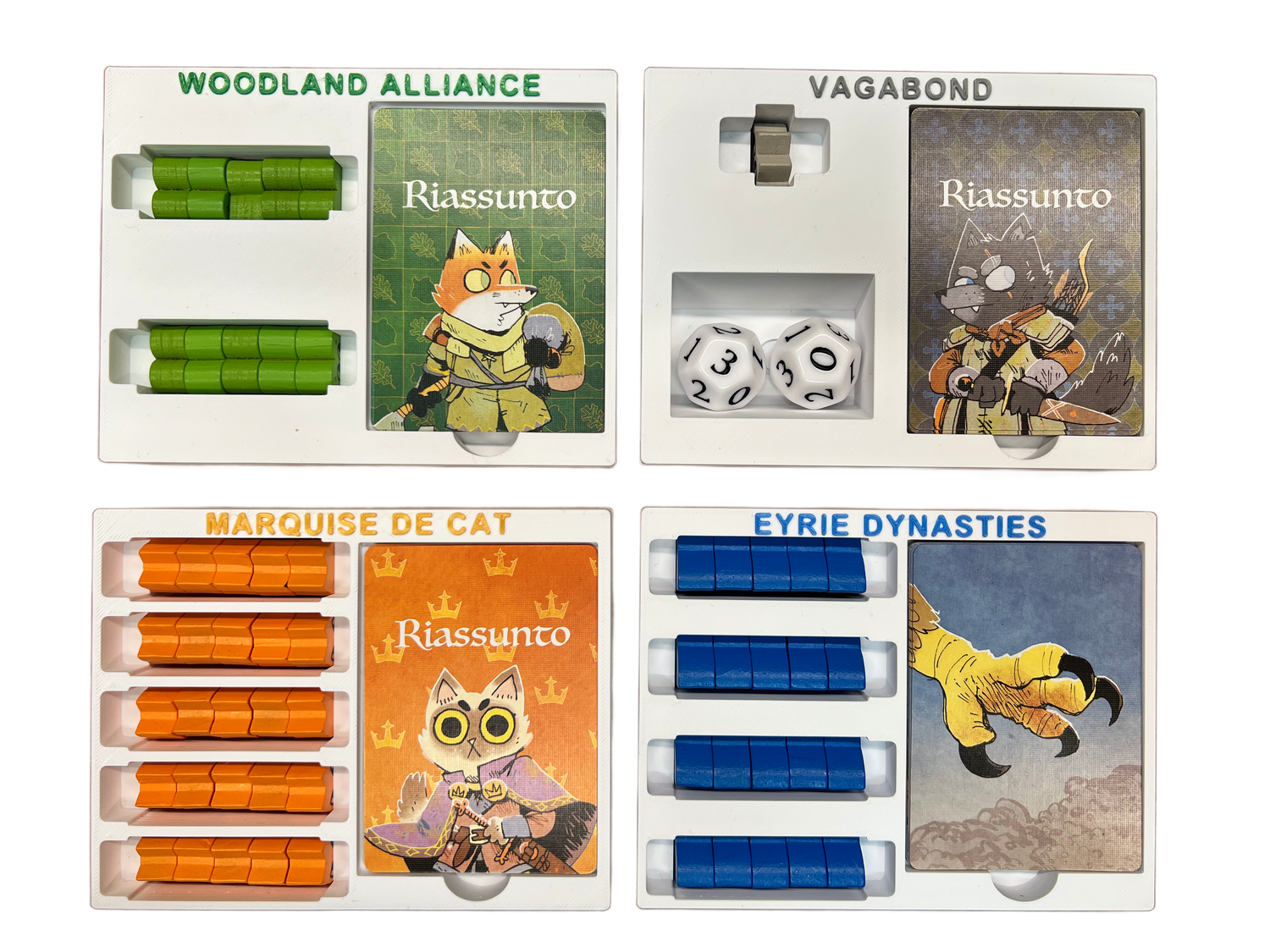 Organizator gier planszowych Root