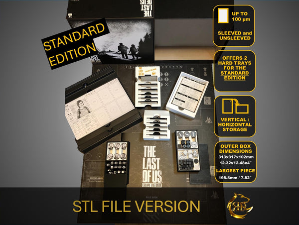 The Last Of Us Brettspiel-Organizer – Standard Edition STL-Datei