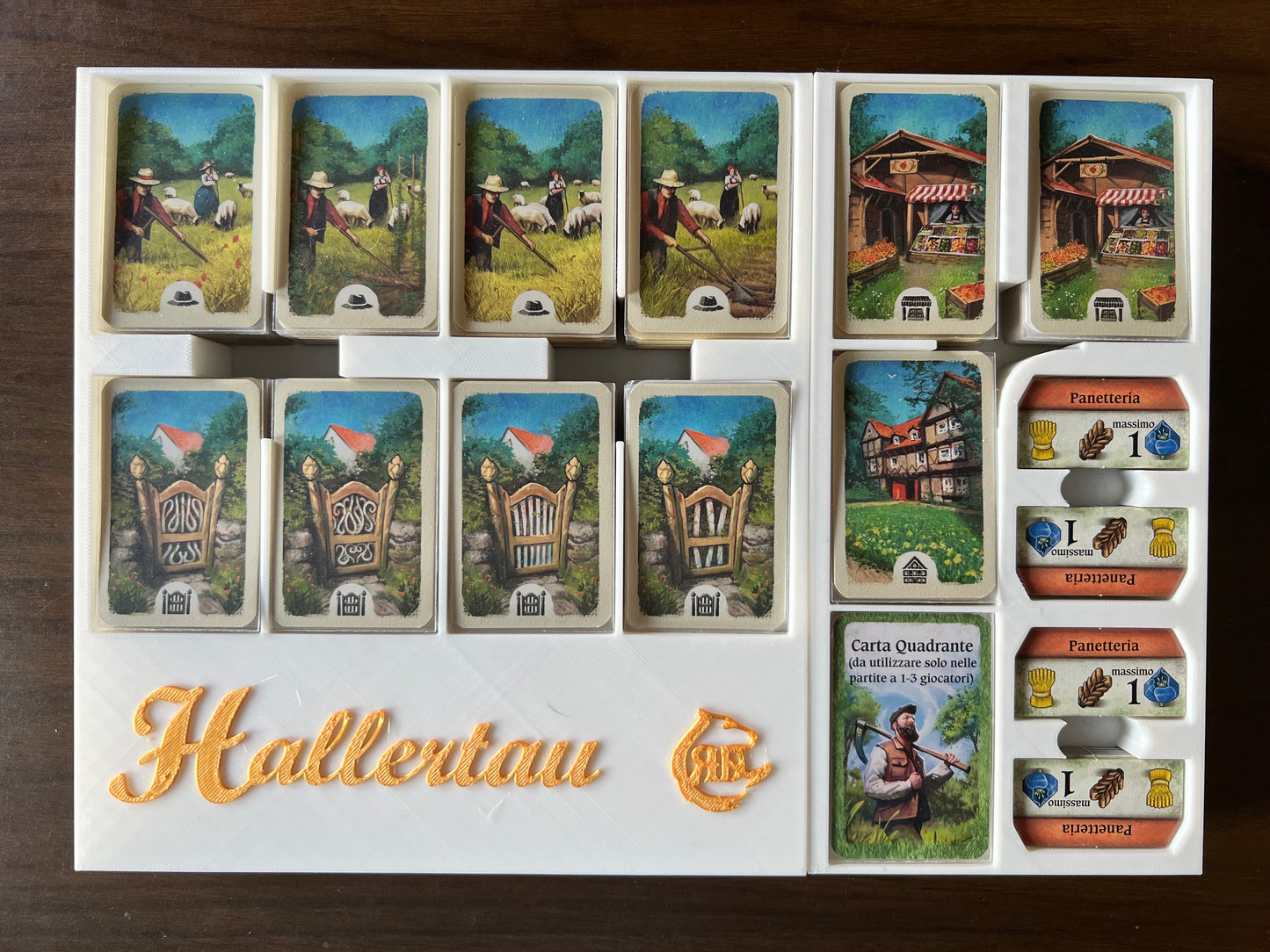 Hallertau Board Game Organizer