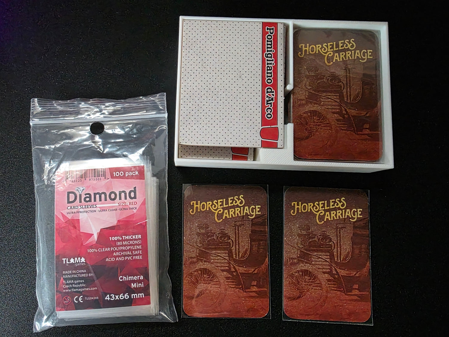 Horseless Carriage Board Game Organizer | 3D Printed Insert