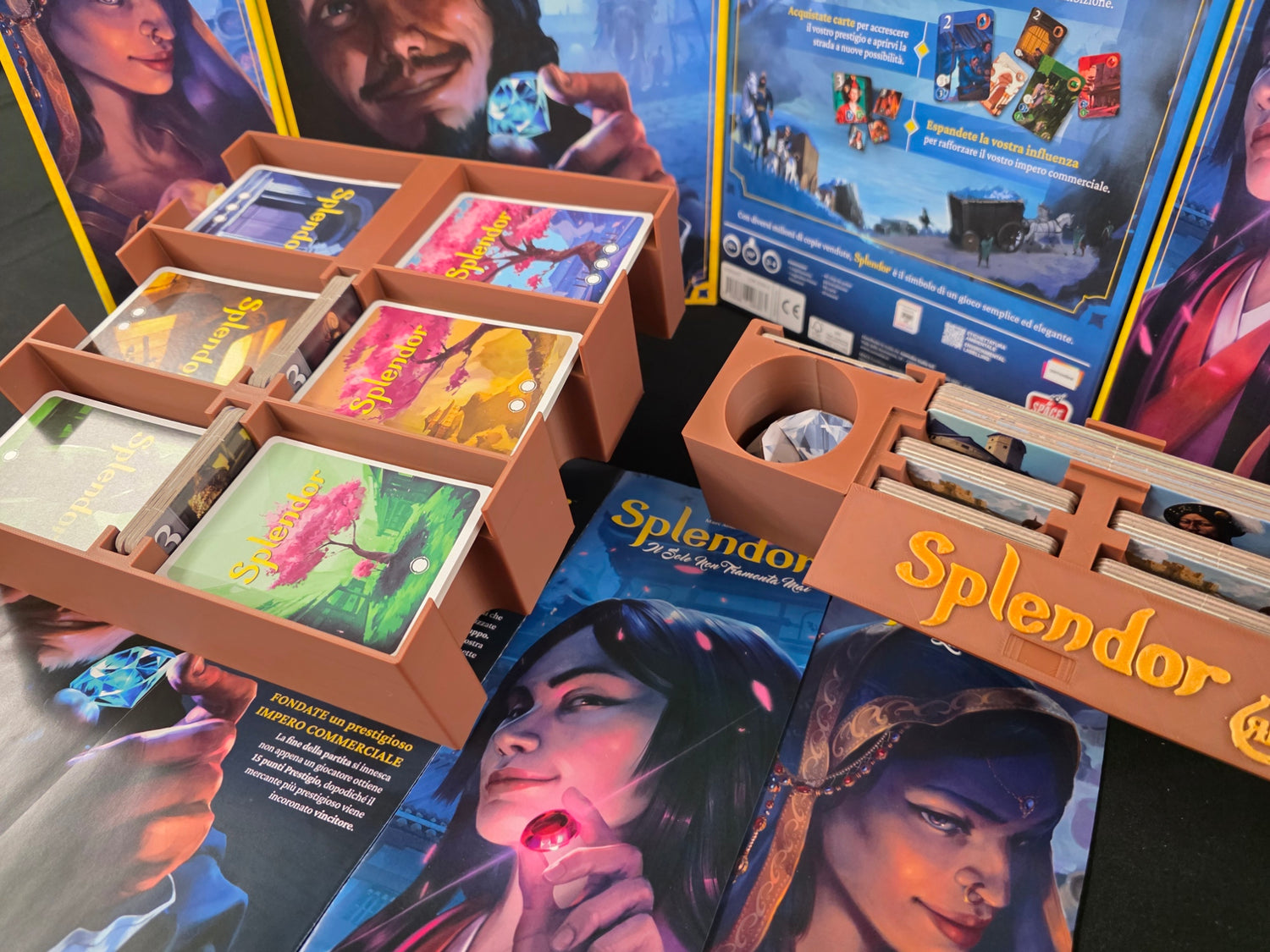 Splendor 2024 Edition Insert for base game and Expansions
