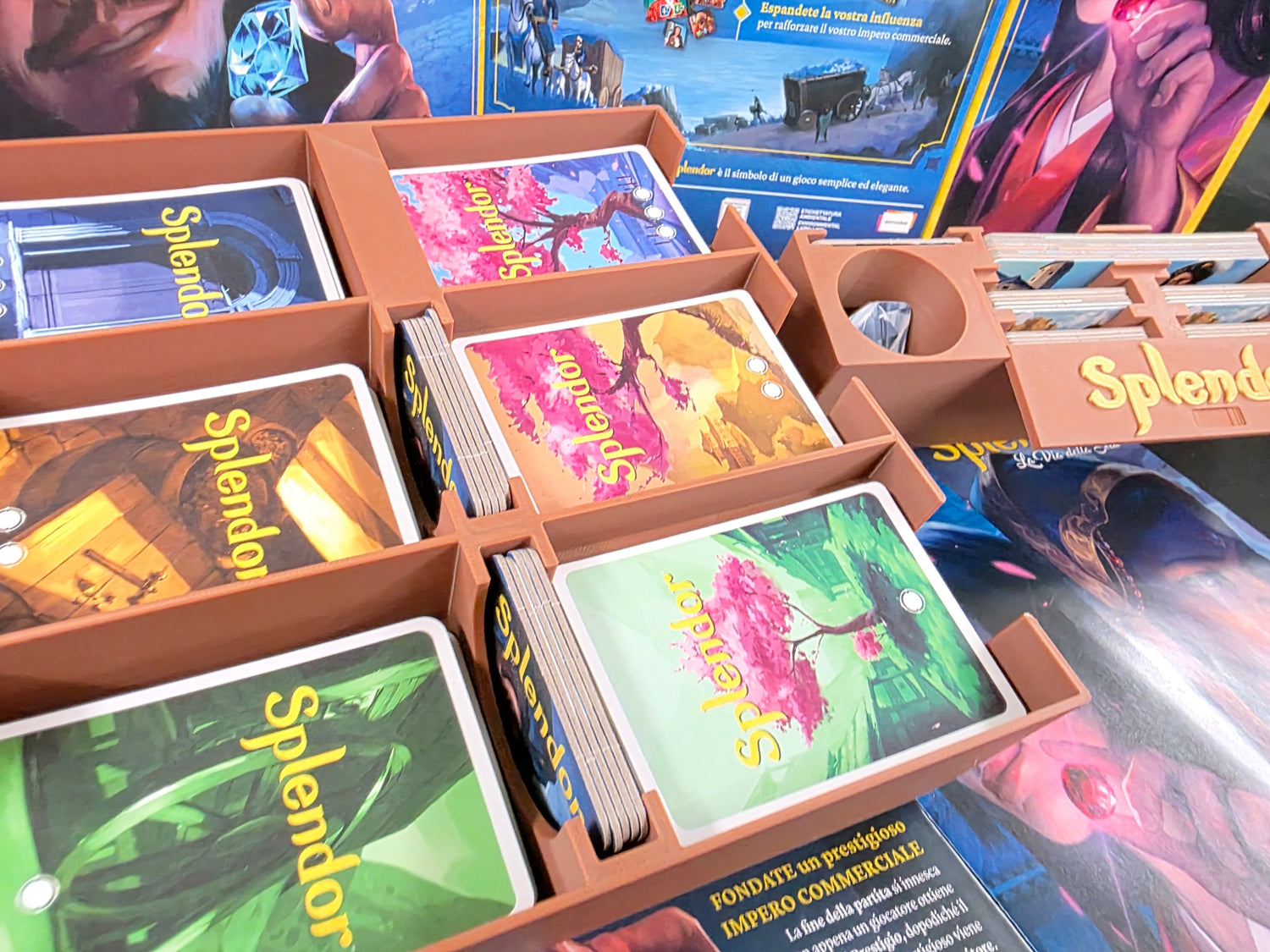 Splendor 2024 Edition Insert for base game and Expansions