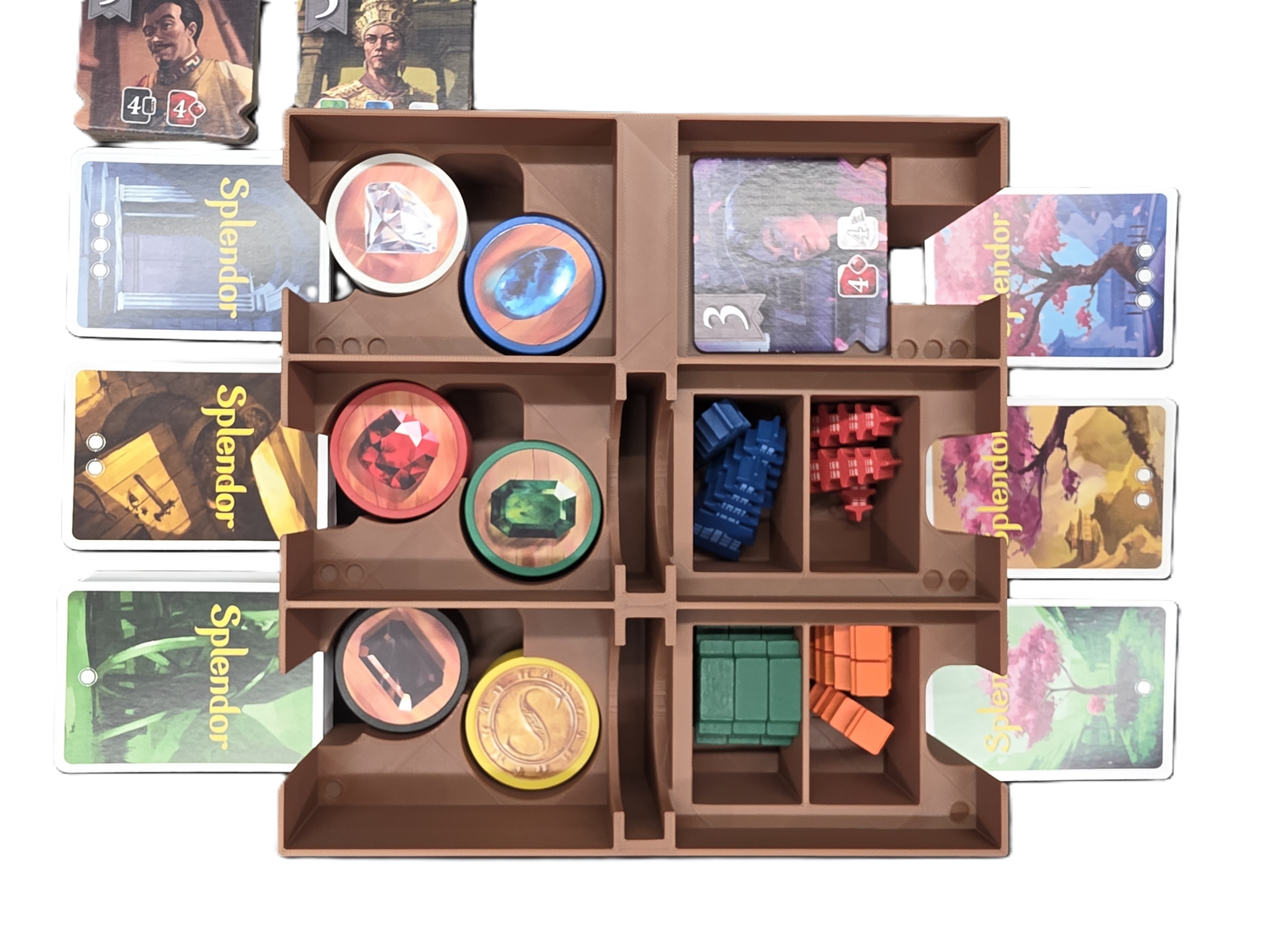 Splendor 2024 Edition Insert for base game and Expansions