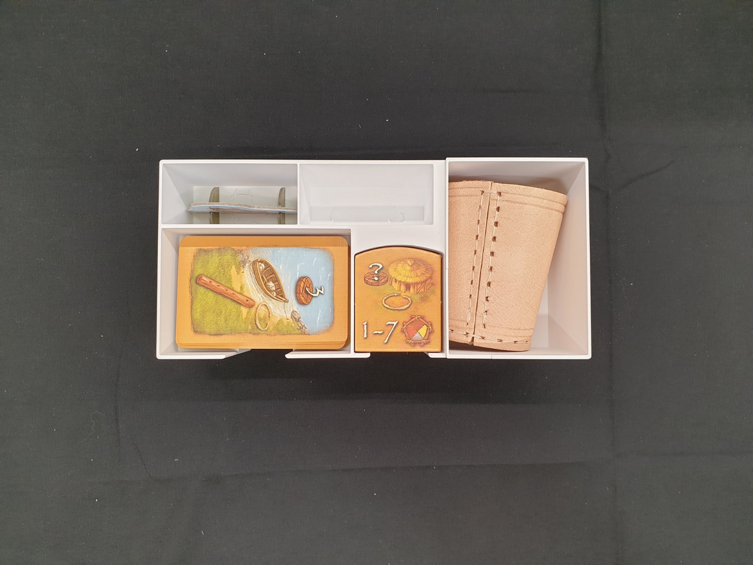 Wkładka do gry planszowej Stone Age + The Expansion – organizer – rozwiązanie premium do przechowywania