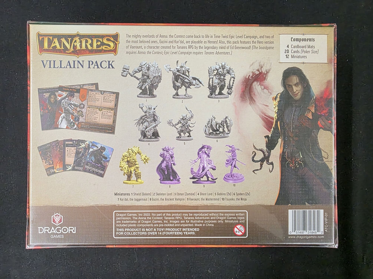 Tanares RPG – All-In for Returning Backers with Deluxe Slipcase