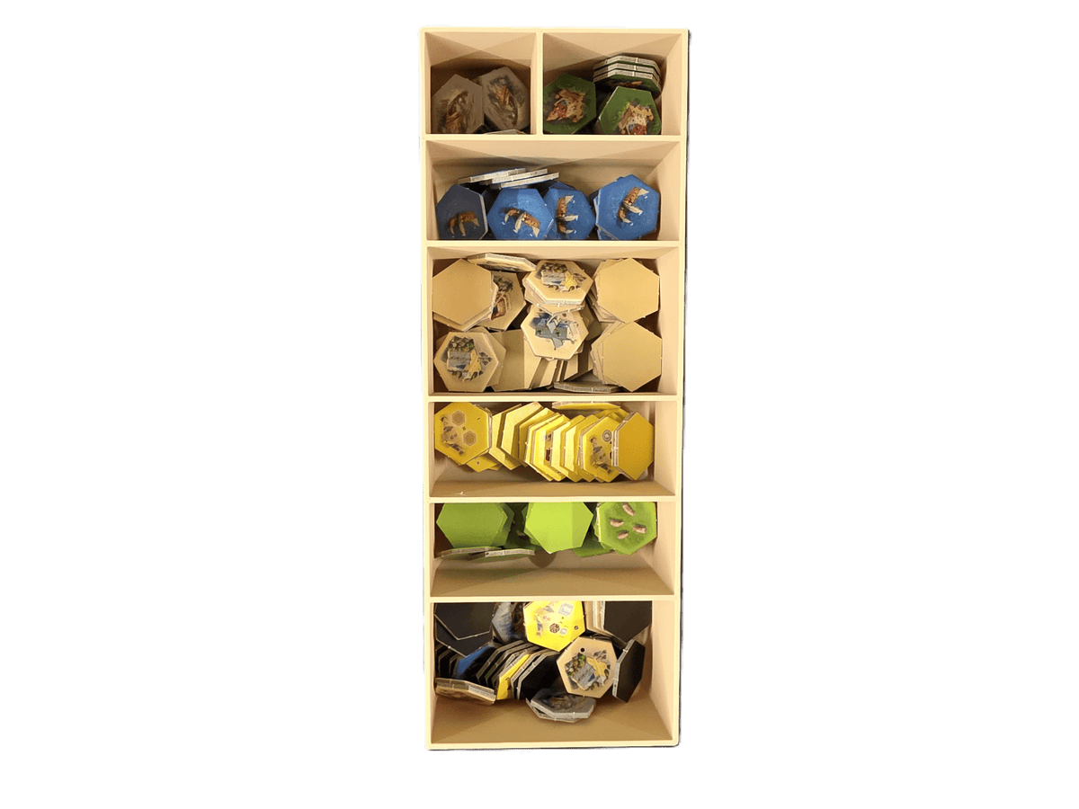 The Castles of Burgundy 3D Printed Organizer
