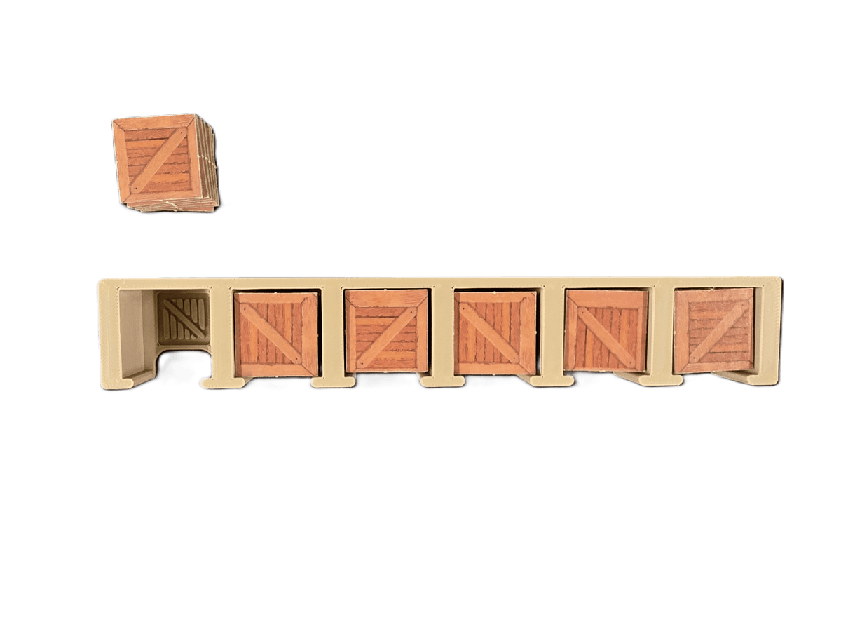 The Castles of Burgundy 3D Printed Organizer