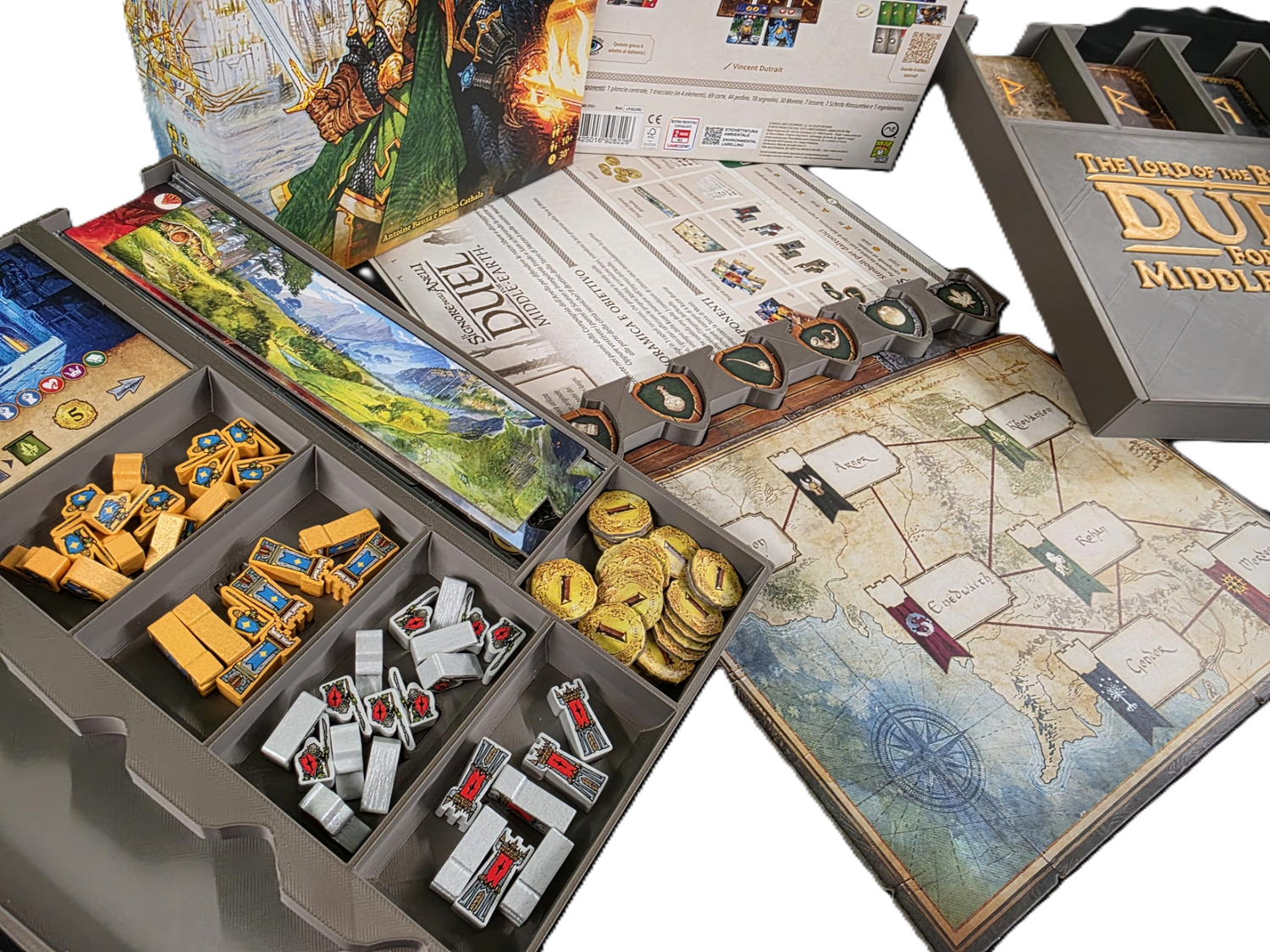 The Lord of the Rings DUEL for Middle-earth 3D Printed Organizer