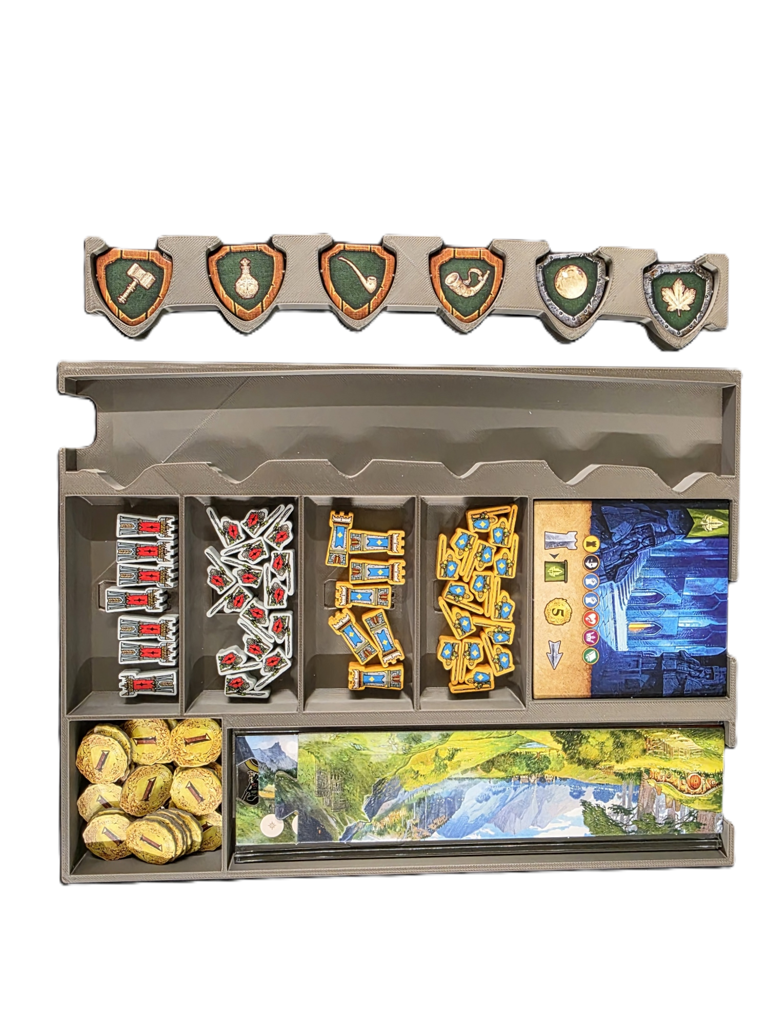 The Lord of the Rings DUEL for Middle-earth 3D Printed Organizer