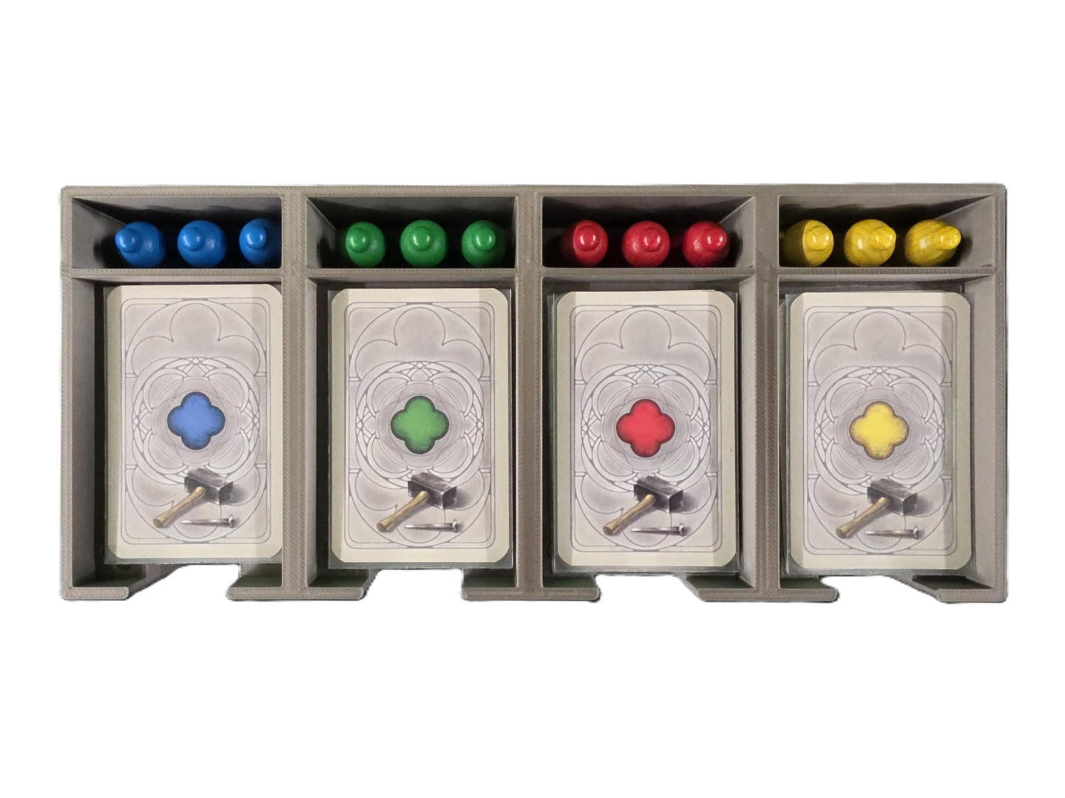 Insert for The Pillars of the Earth expansions - STL FILE to 3D print