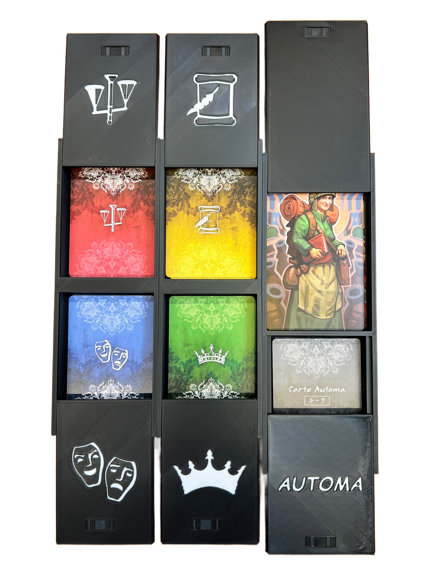 Organizzatore per giochi da tavolo Princes of Florence | Inserto stampato in 3D