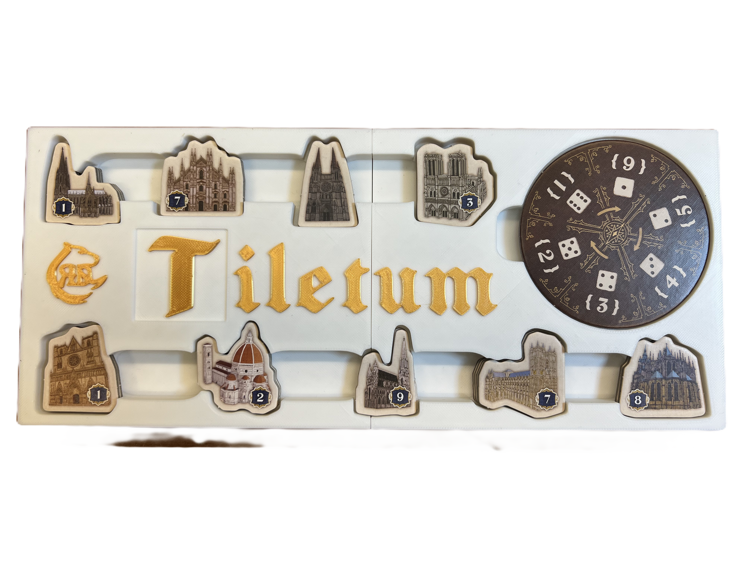 Tiletum Board Game Organizer | 3D Printed Insert