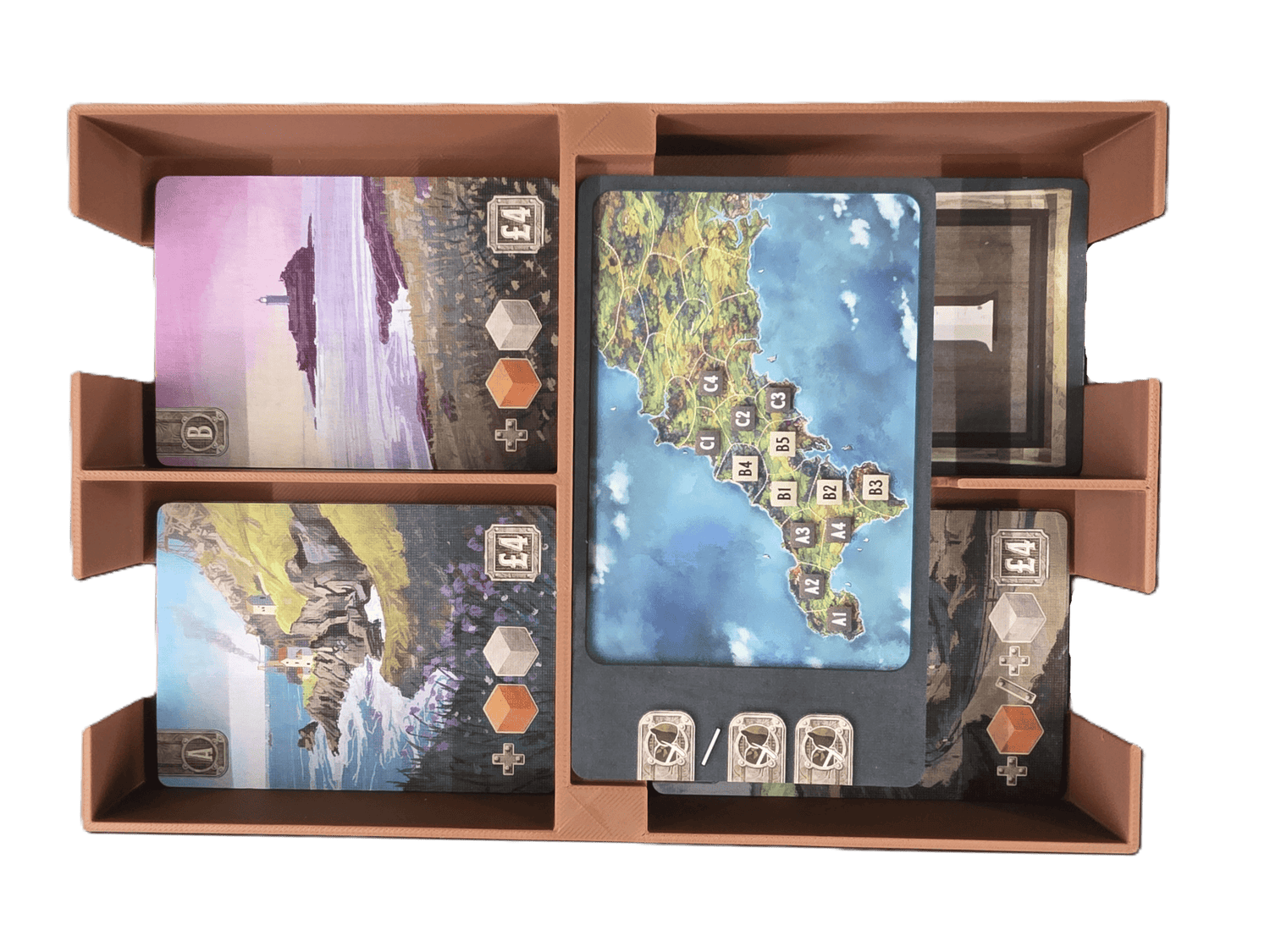 Tinners' Trail Second Edition 3D Printed Organizer