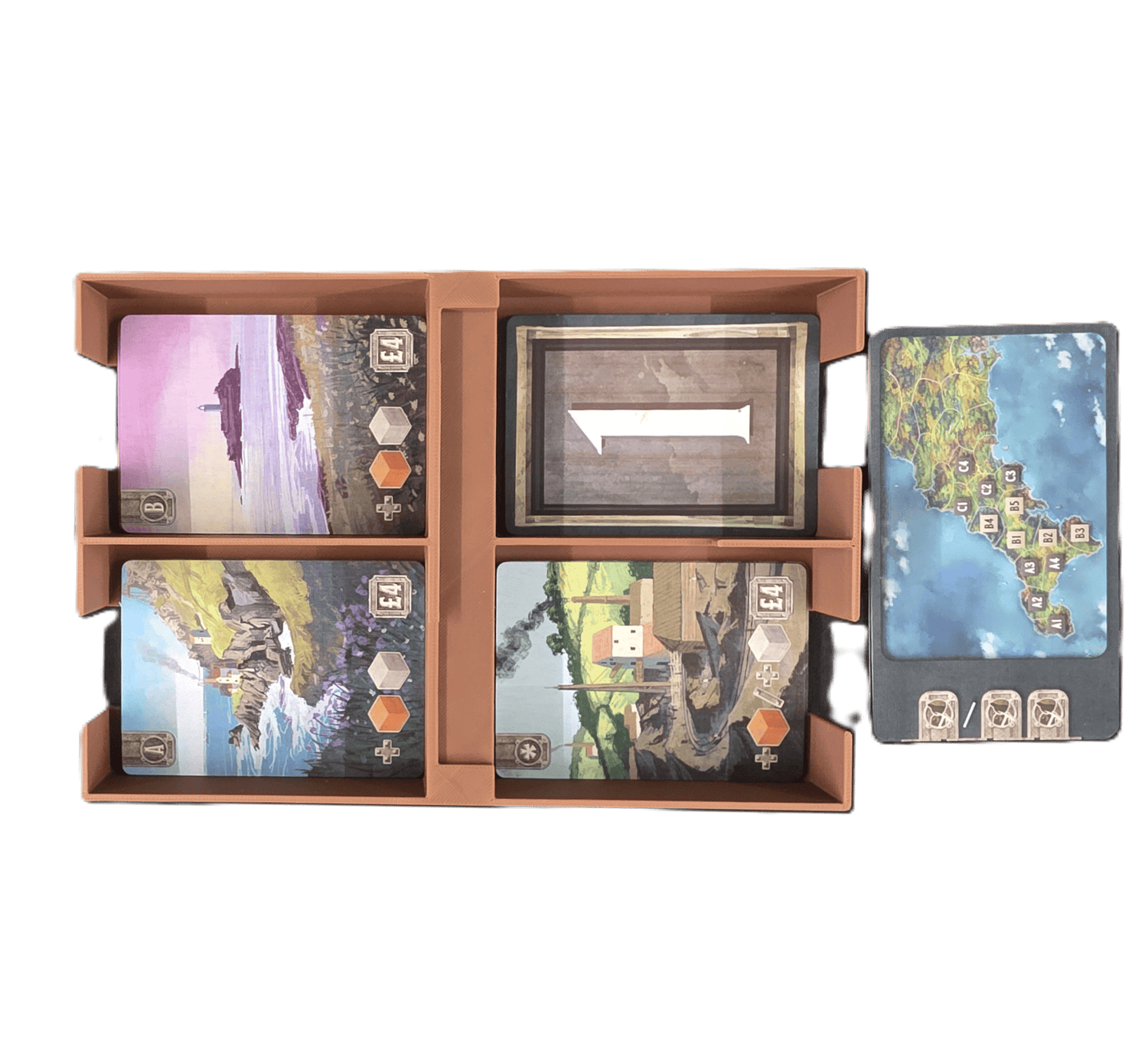 Tinners' Trail Second Edition 3D Printed Organizer