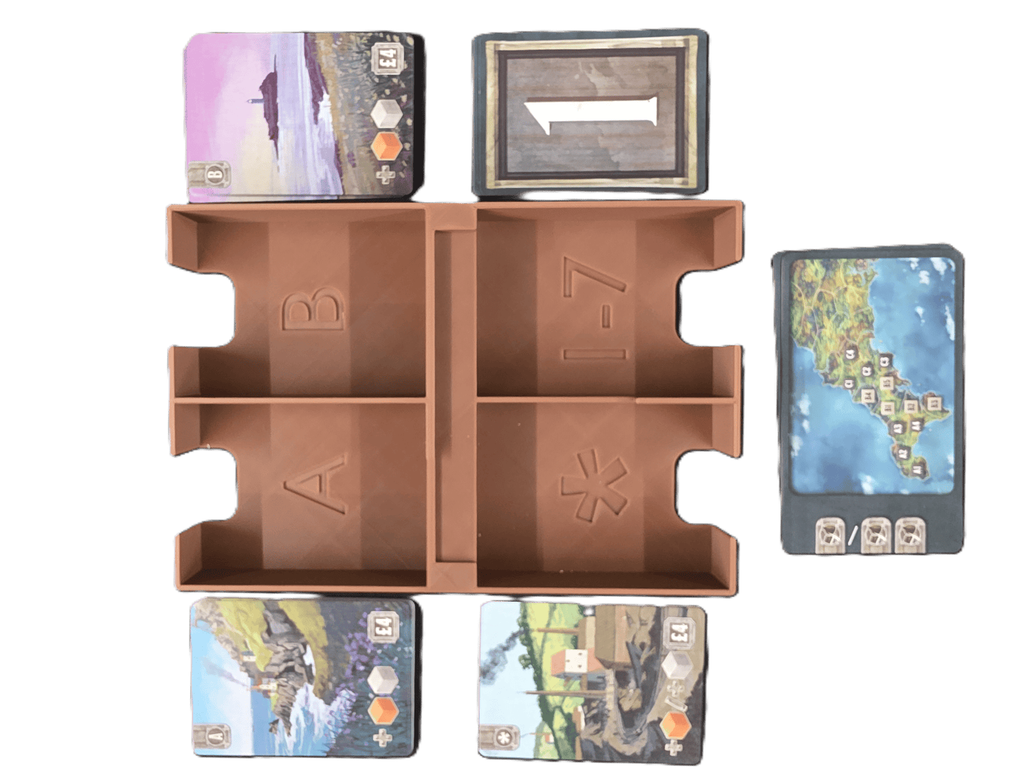 Tinners' Trail Second Edition 3D Printed Organizer