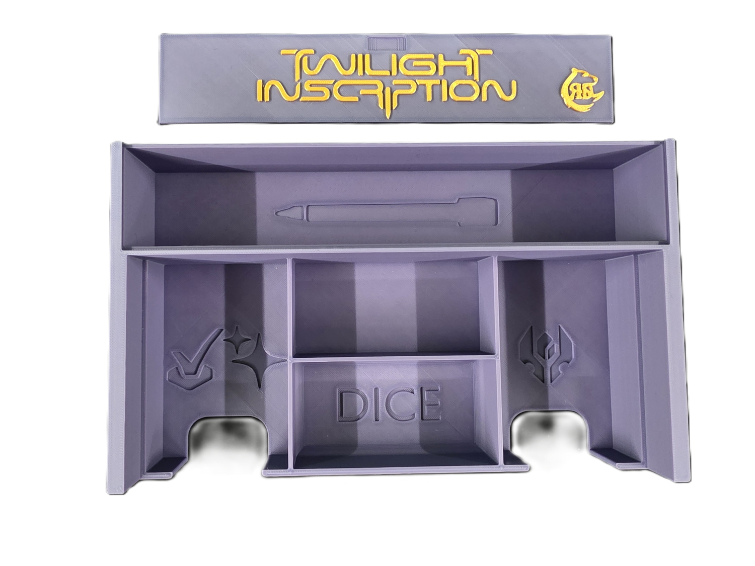 Twilight Inscription STL Files | 3D Printable Insert
