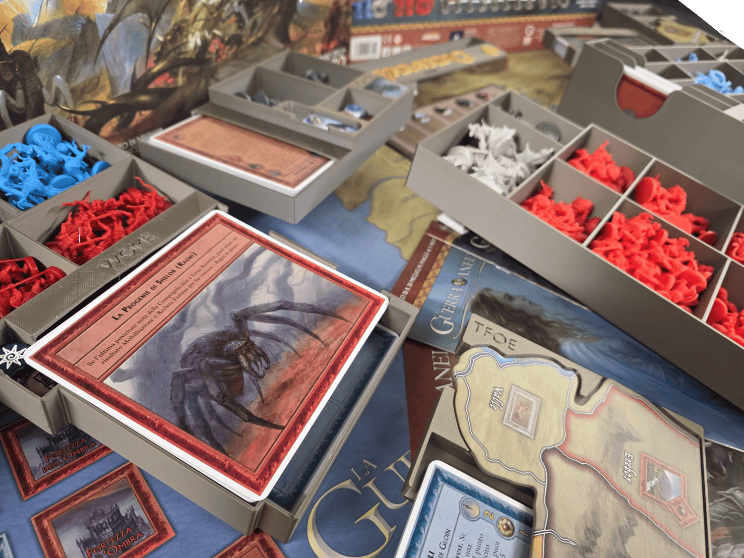 War of The Ring: Second Edition STL Files | Insert fits expansions