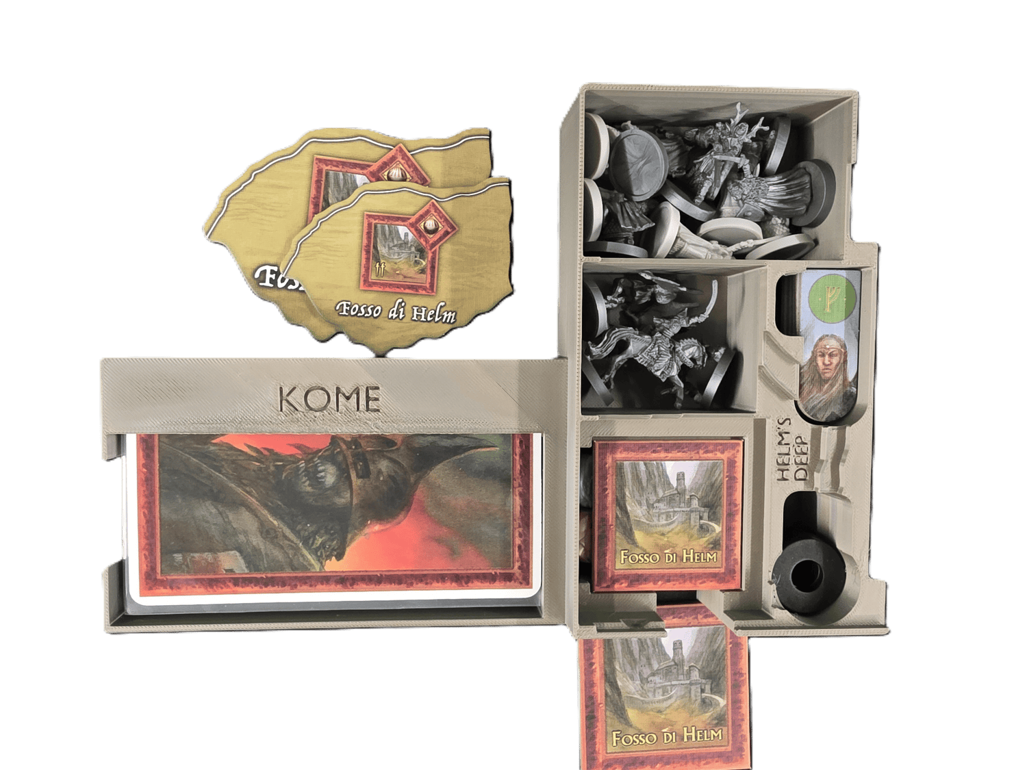 War of The Ring: Second Edition STL Files | Insert fits expansions