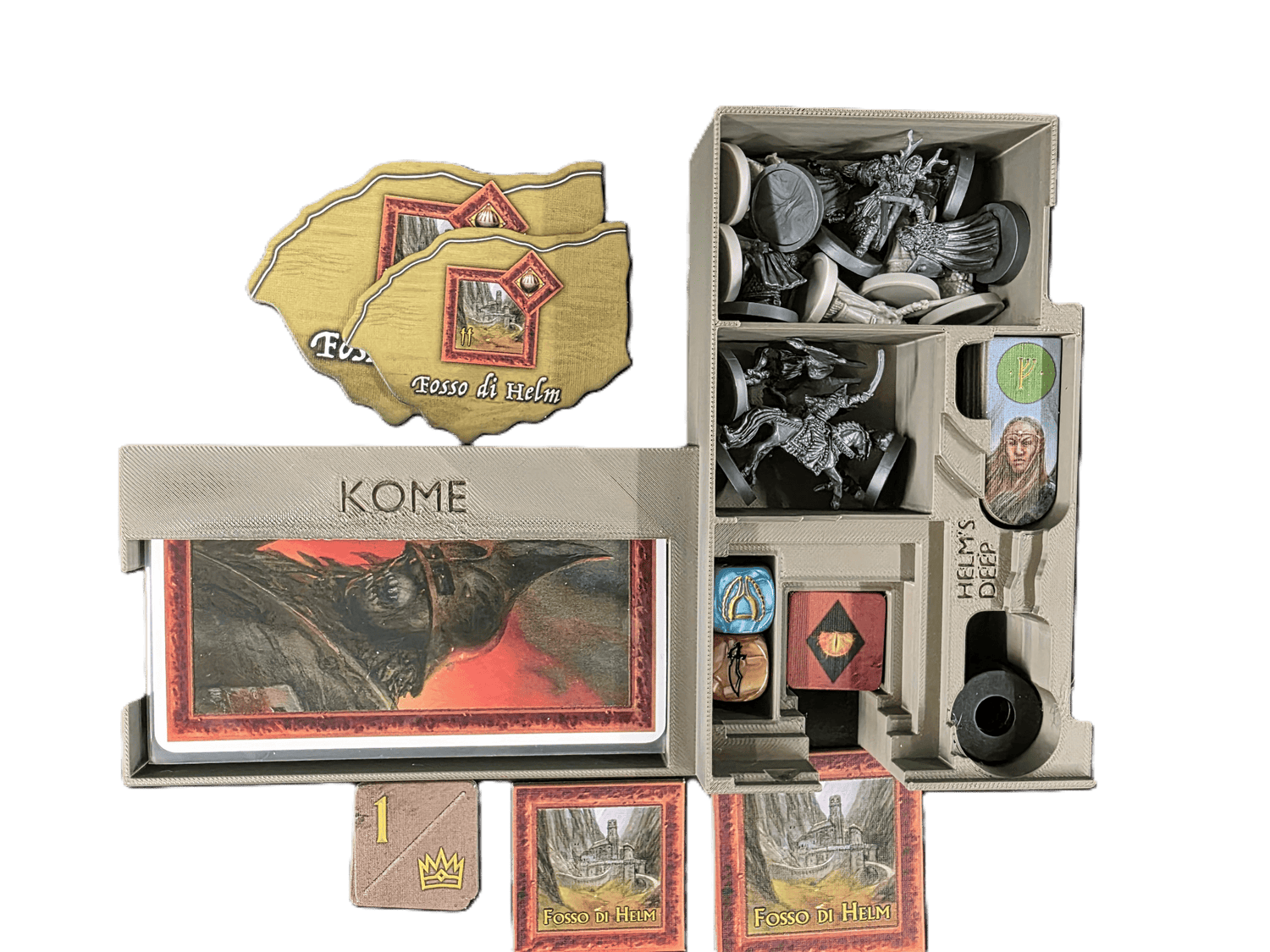 War of The Ring: Second Edition STL Files | Insert fits expansions
