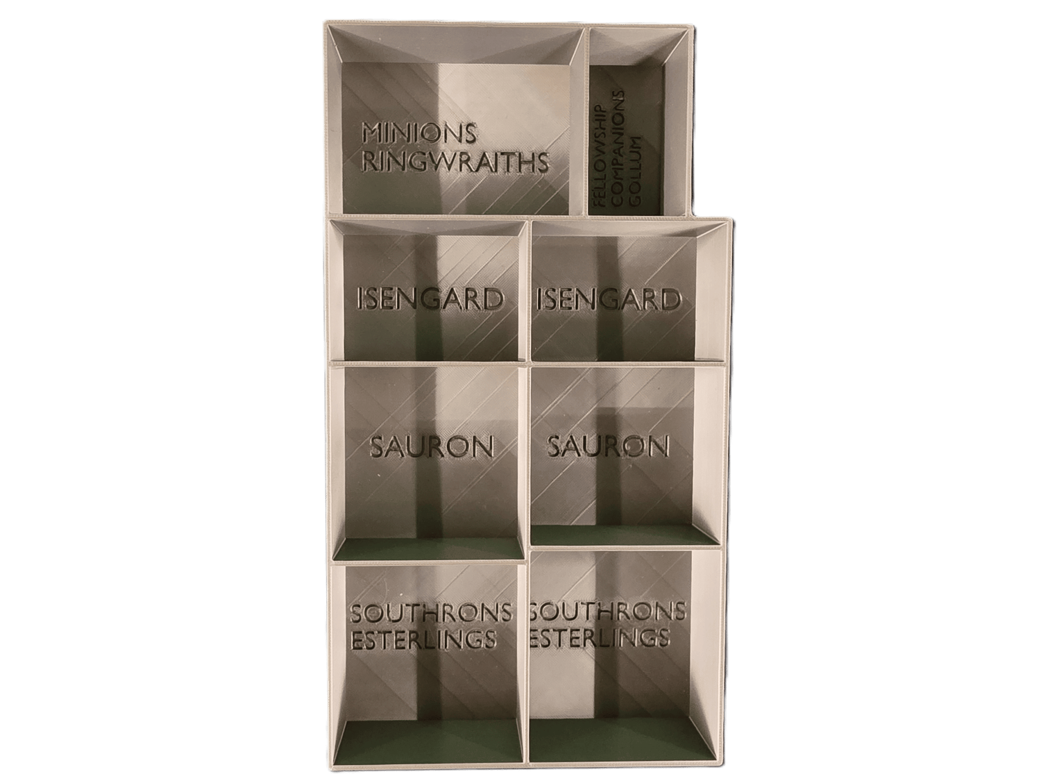 War of The Ring: Second Edition STL Files | Insert fits expansions