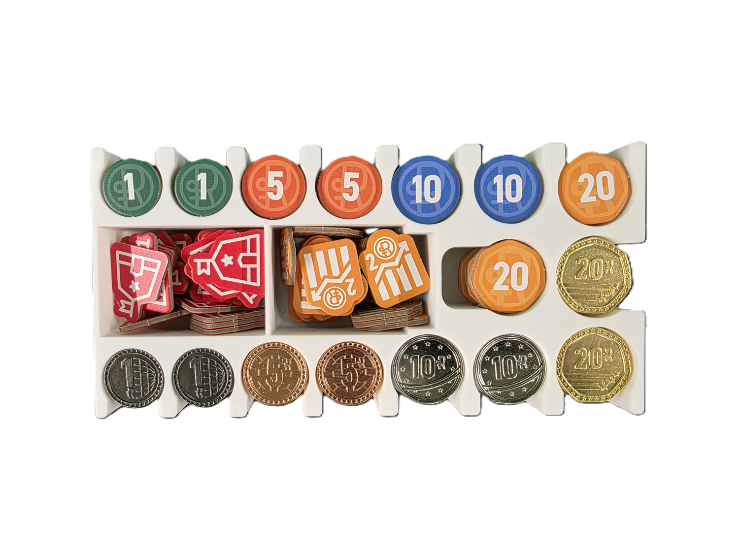 World Order Deluxe Edition STL Files | 3D Printable Insert - Fits expansions