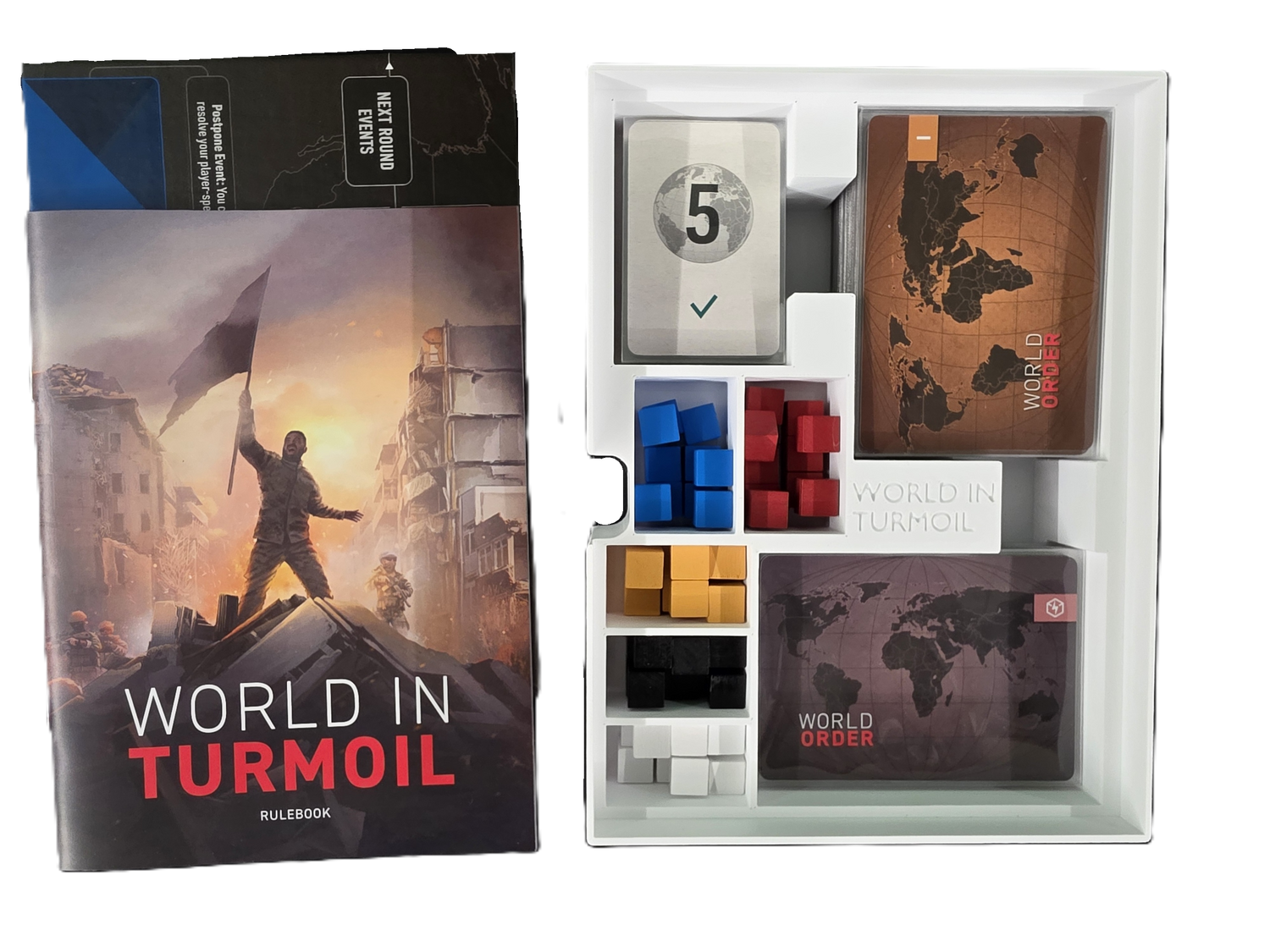 World Order Deluxe Edition STL Files | 3D Printable Insert - Fits expansions