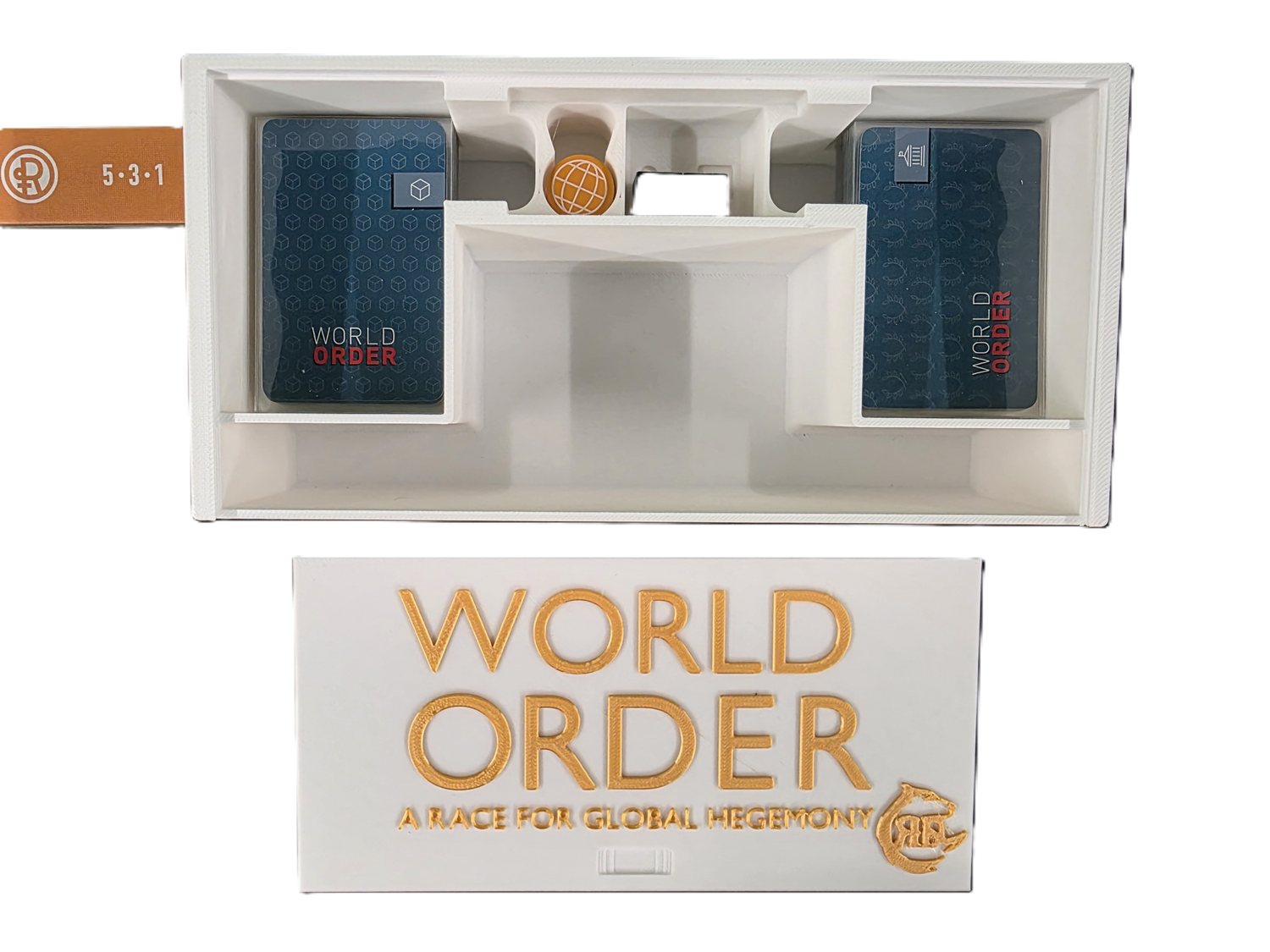 World Order Deluxe Edition STL Files | 3D Printable Insert - Fits expansions