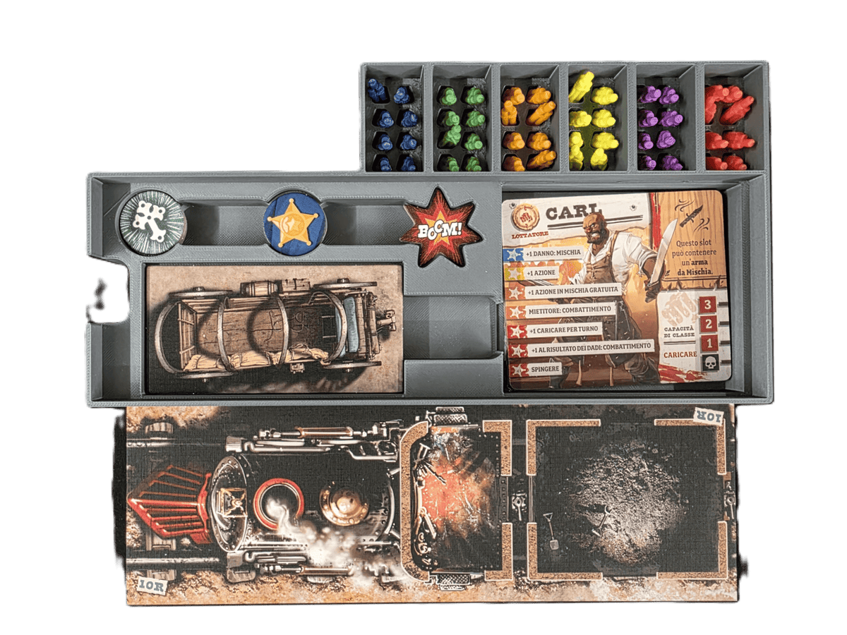 Zombicide Undead or Alive 3D Printed Organizer
