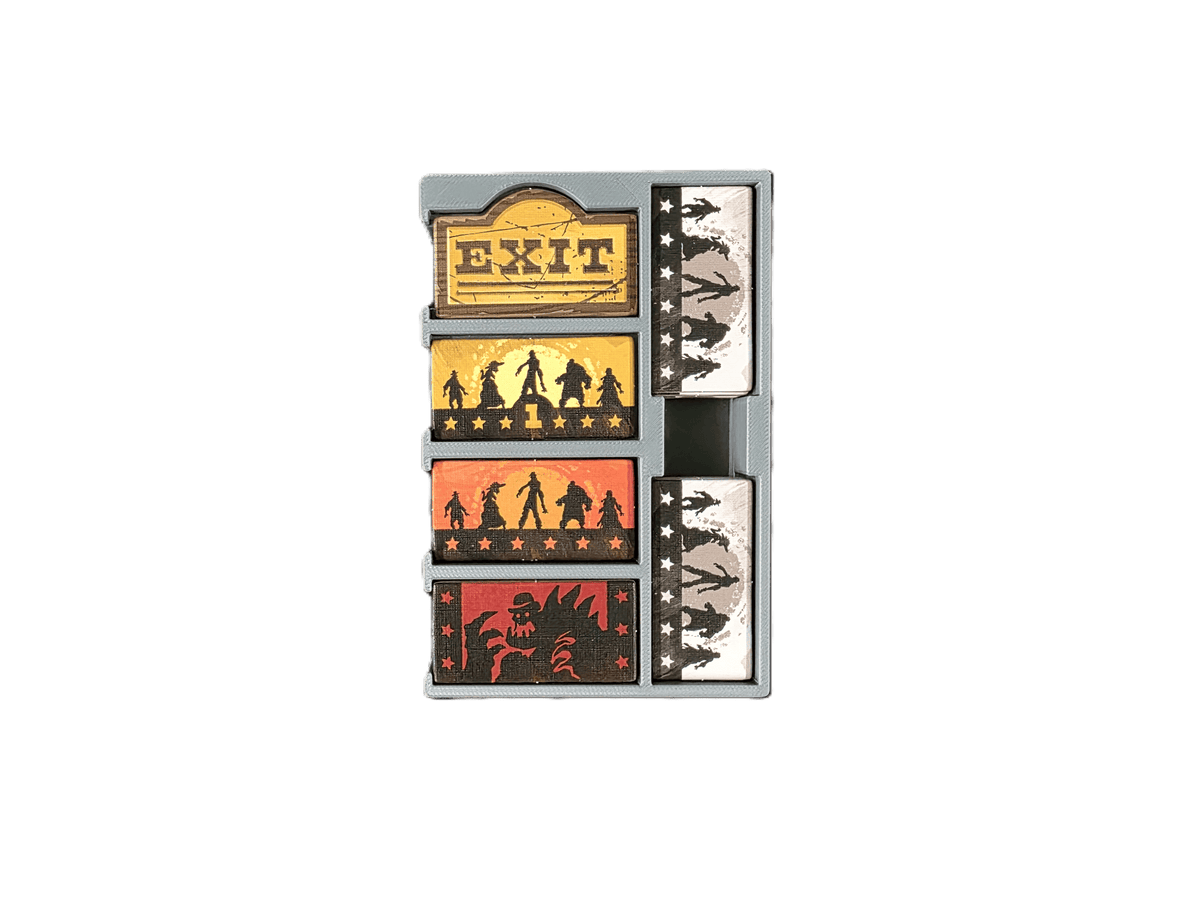 Zombicide Undead or Alive 3D Printed Organizer