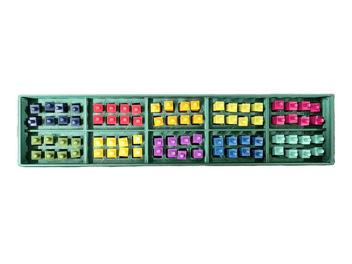 Zombicide Black Plague 3D Printed Organizer