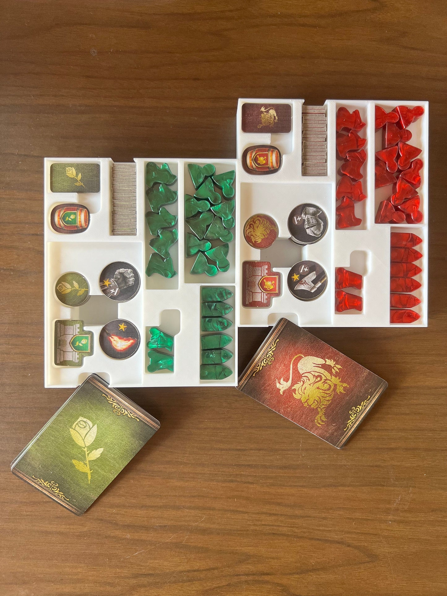 Game of Thrones Board Game Organizer - Insert - Premium Storage Solution - Sleeved Version - STL file for 3D Printing