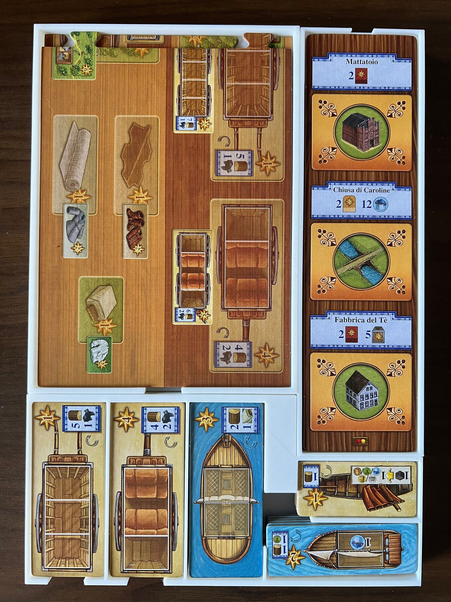 Fields of Arle Big Box Board Game Organizer - Insert - Premium Storage Solution