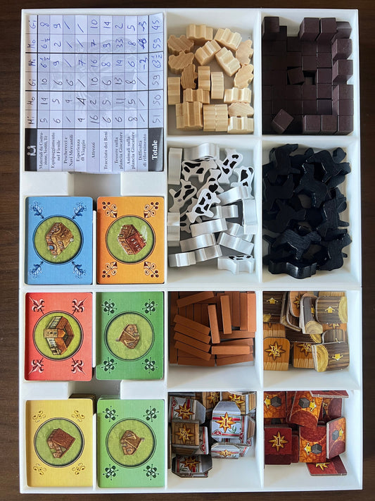 Fields of Arle Big Box Board Game Organizer - Insert - Premium Storage Solution