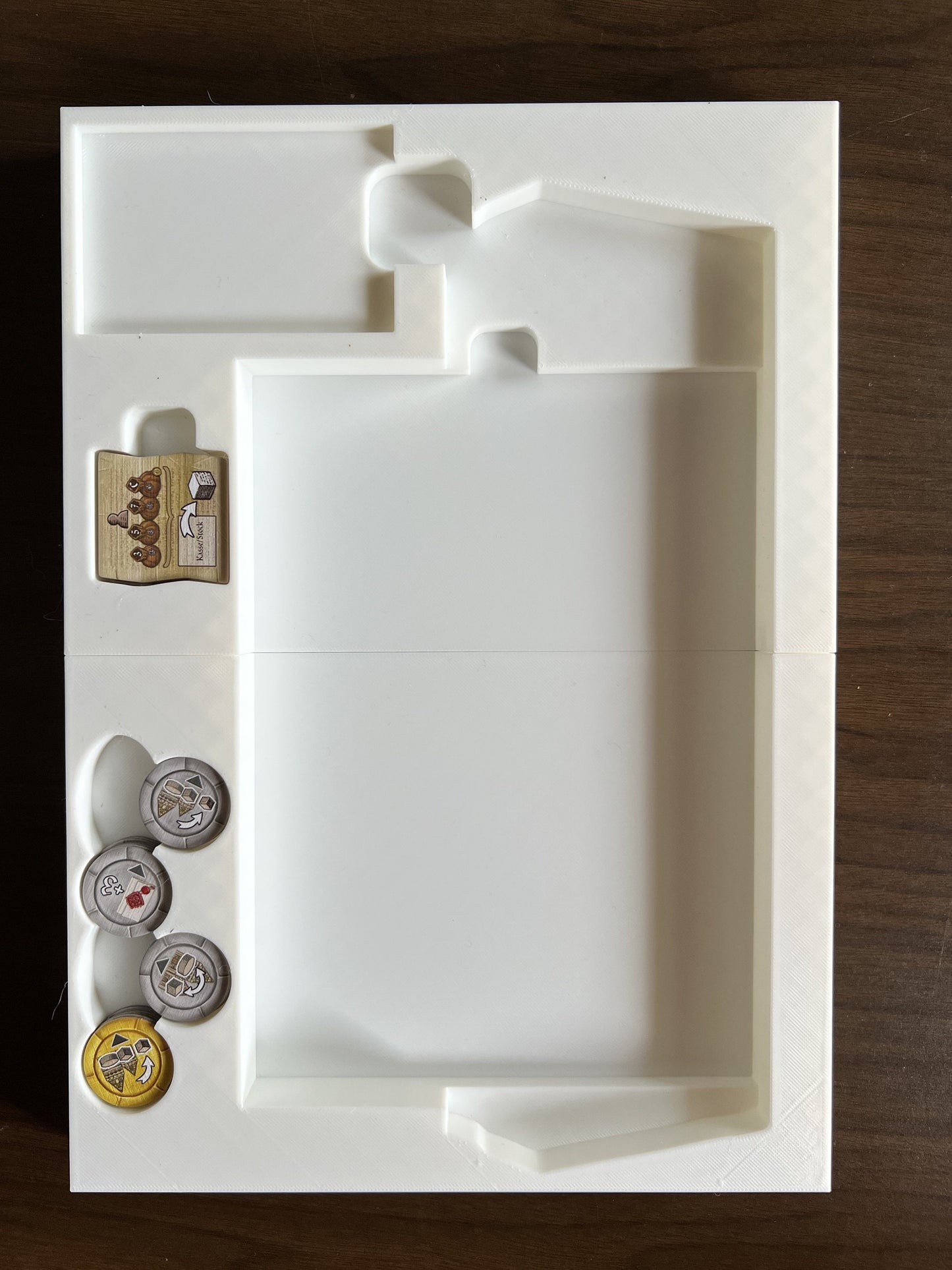 Hansa Teutonica Board Game Organizer - Insert - Premium Storage Solution - SLEEVED Version - STL file for 3D Printing