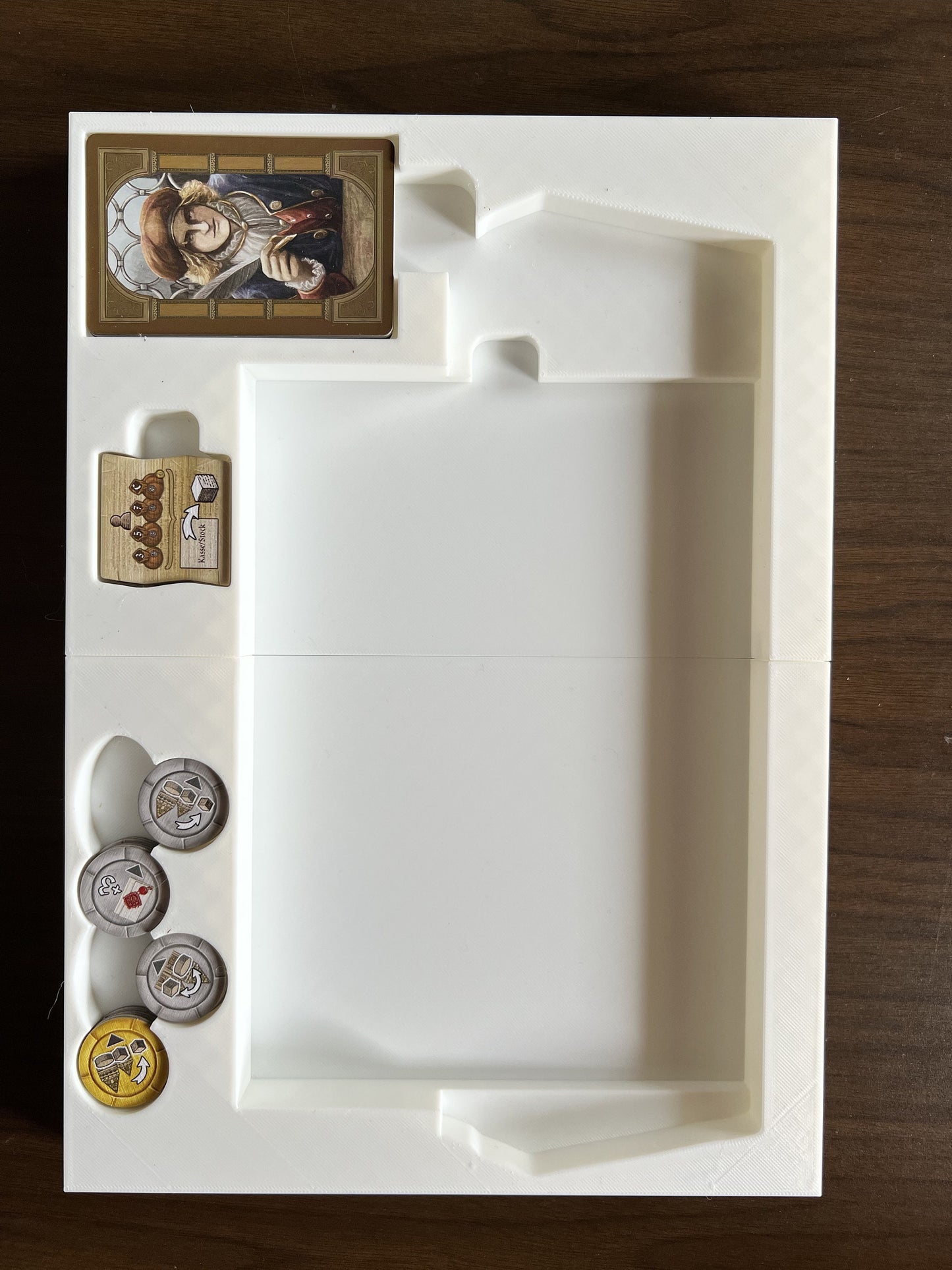 Hansa Teutonica Board Game Organizer - Insert - Premium Storage Solution - SLEEVED Version - STL file for 3D Printing