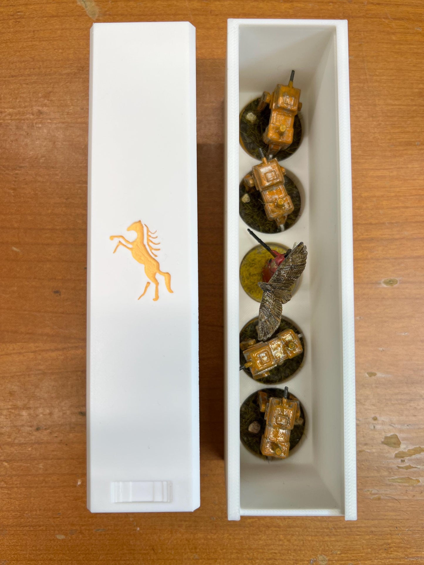 Scythe Board Game Organizer + Invaders from Afar + The Wind Gambit - Insert - Premium Solution - SLEEVED Version - STL file for 3D Printing