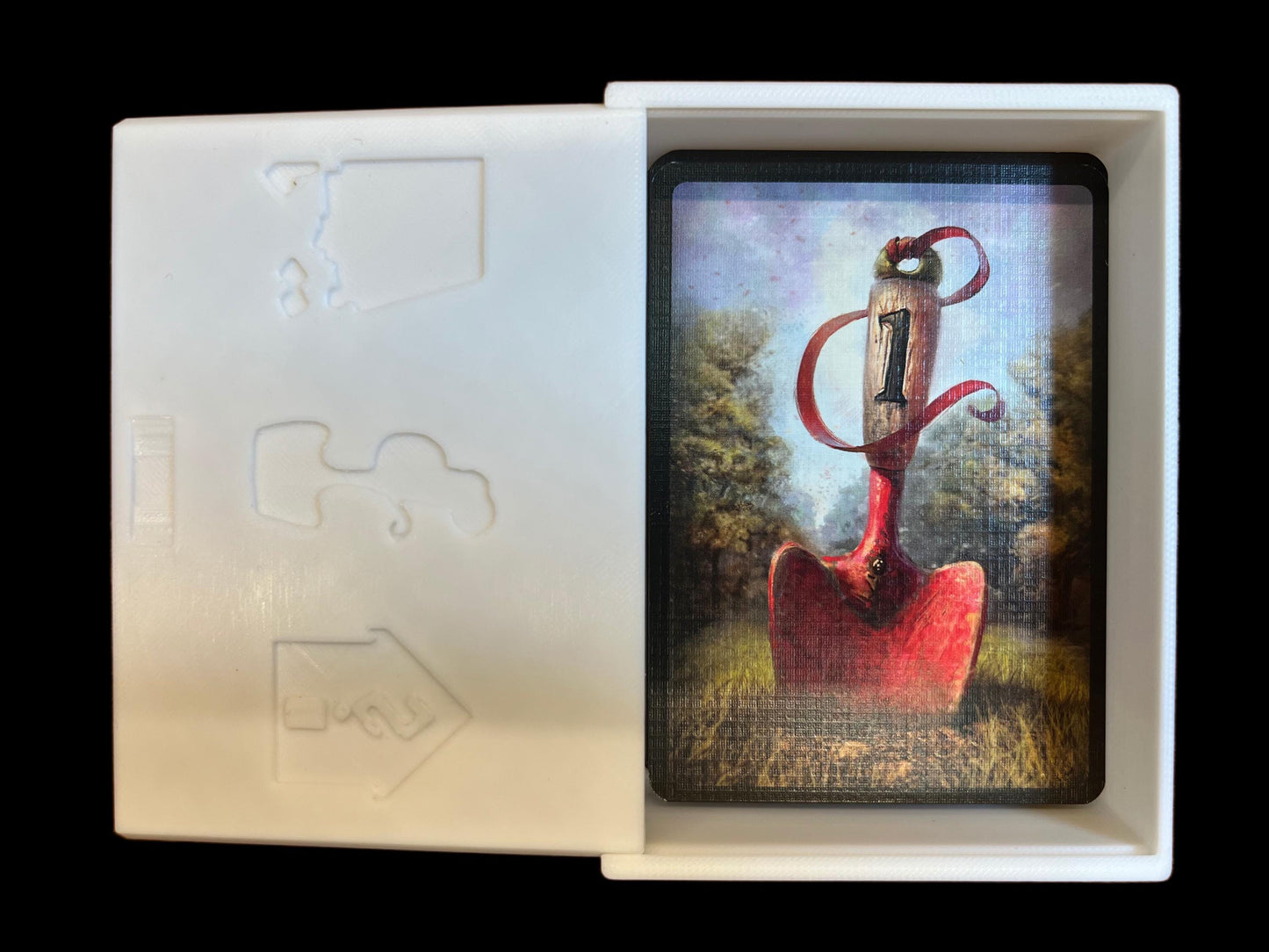 Reykholt Board Game Organizer - Insert - Premium Storage Solution - SLEEVED Version - STL file for 3D Printing