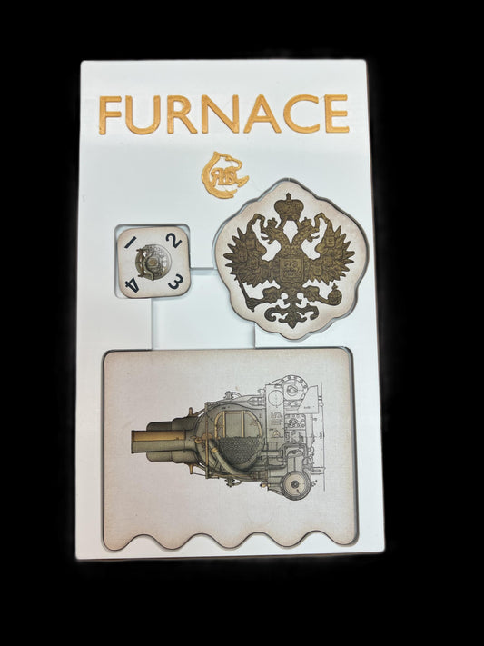 Furnace + Furnace Interbellum + Promo Cards + Playmat Board Game Organizer - Insert - Premium Storage Solution