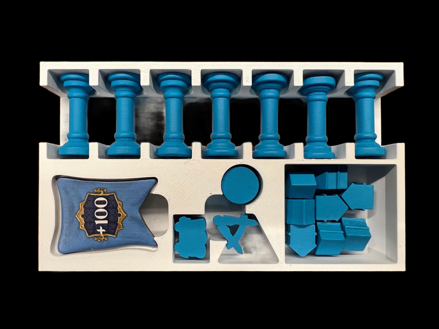 Tiletum Board Game Organizer | 3D Printed Insert