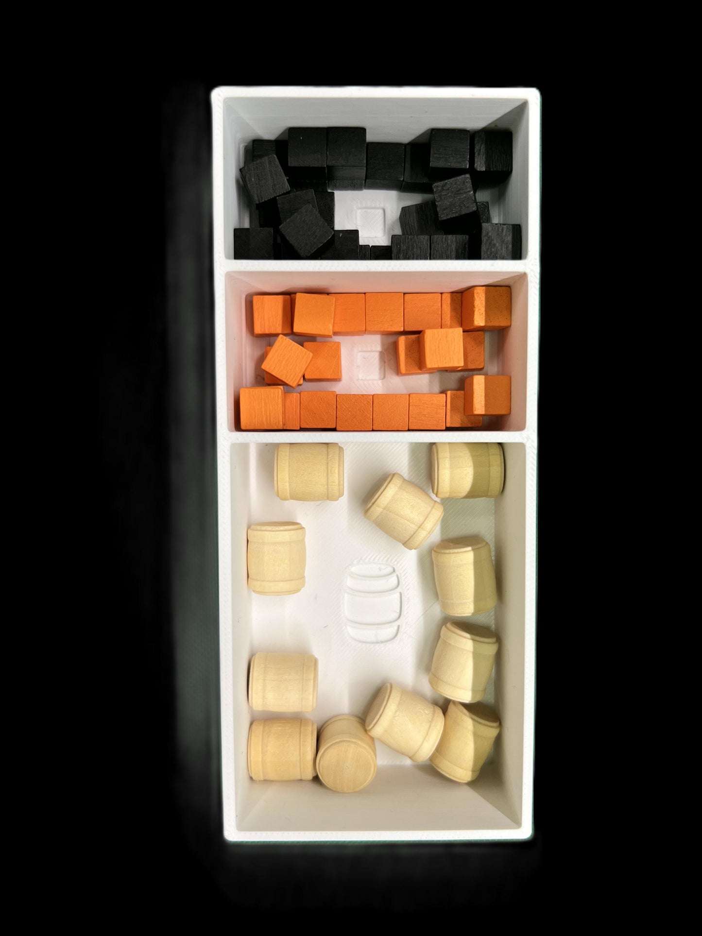 BRASS Birmingham Board Game Organizer - Insert - Premium Storage Solution - Sleeved Version - STL file for 3D Printing