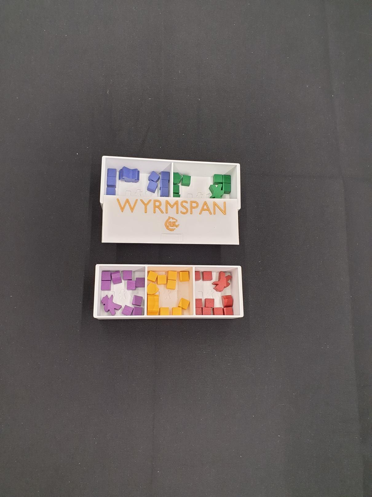 Wyrmspan Board Game Organizer, Insert for board games