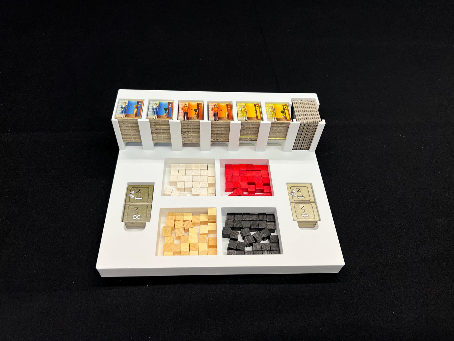 STL FILE for Grand Austria Hotel organizer, Storage insert for Grand Austria Hotel, Tabletop Gaming Insert Accessories, Gift for gamers