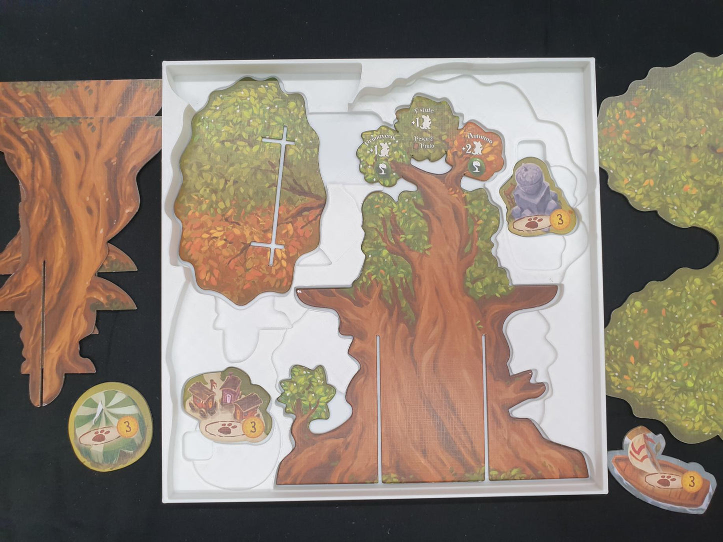 Everdell Collector's Edition Organizer Storage insert for Everdell Collector's Edition, Tabletop Gaming Insert Accessories, gift, Unofficial