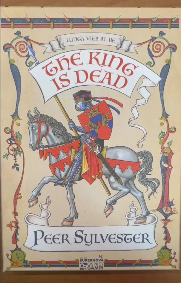 The King Is Dead Second Edition Board Game Organizer