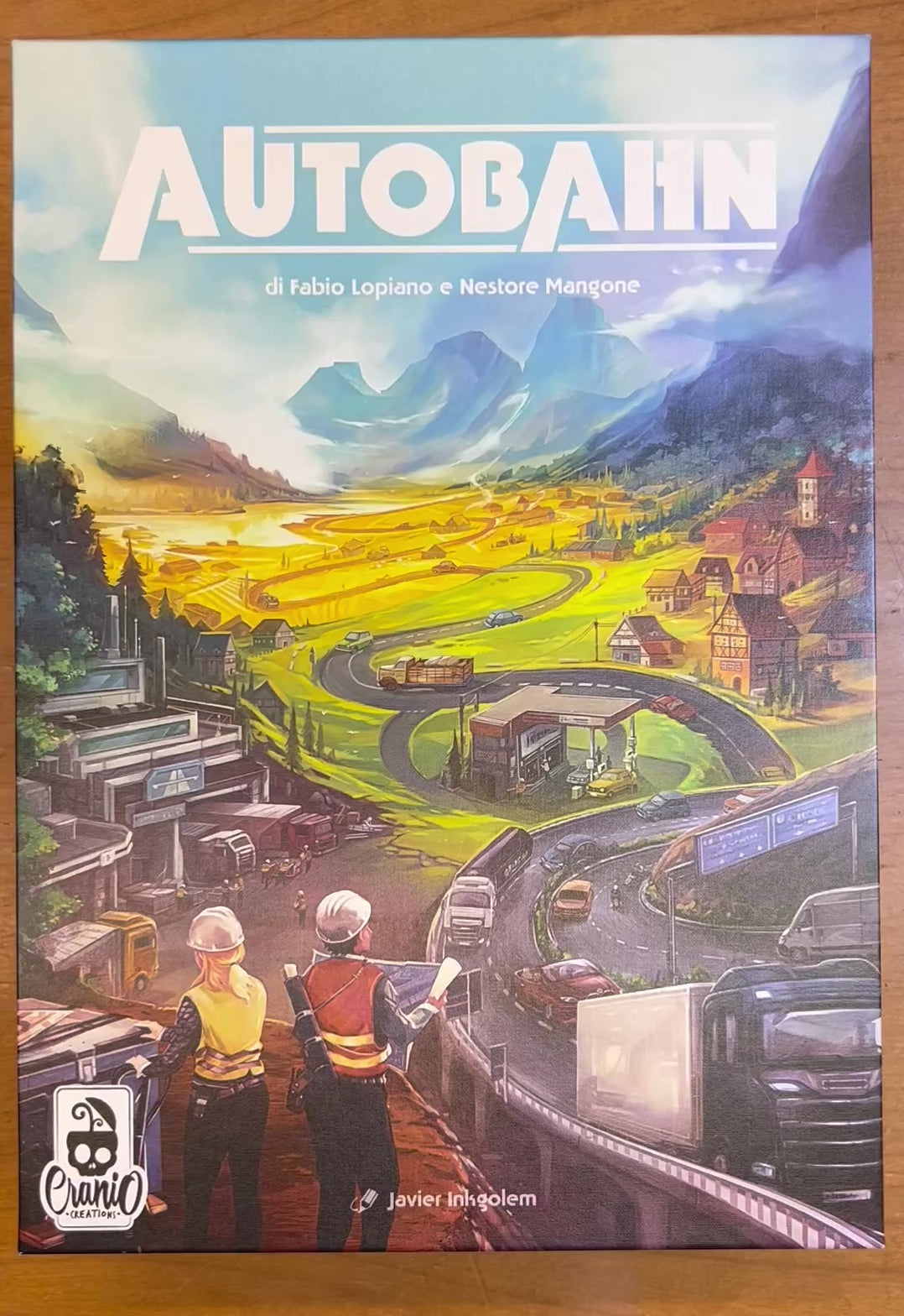 Autobahn Board Game Organizer - 3D Printed Insert